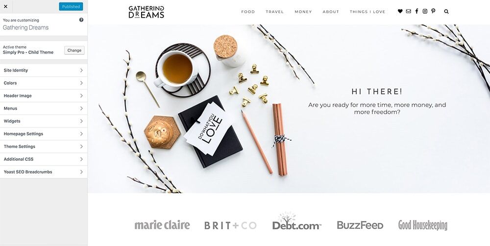 How to cutomize your blog theme with WordPress
