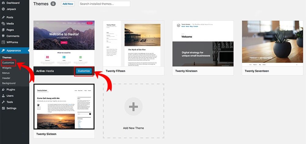 How to customize a WordPress Theme