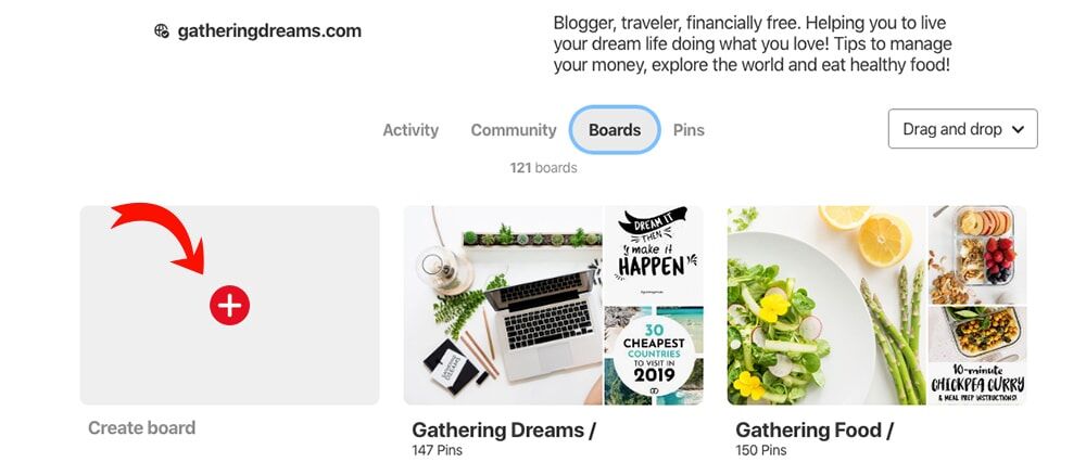 How to set up Pinterest group boards when you start a new blog
