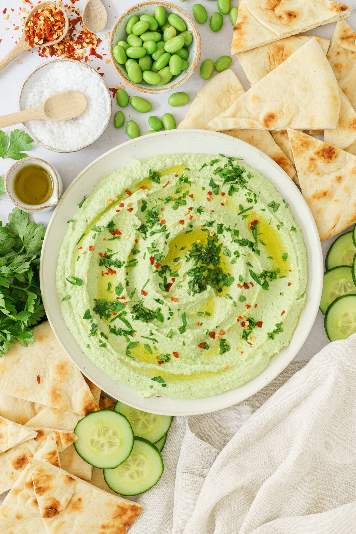 Edamame Hummus