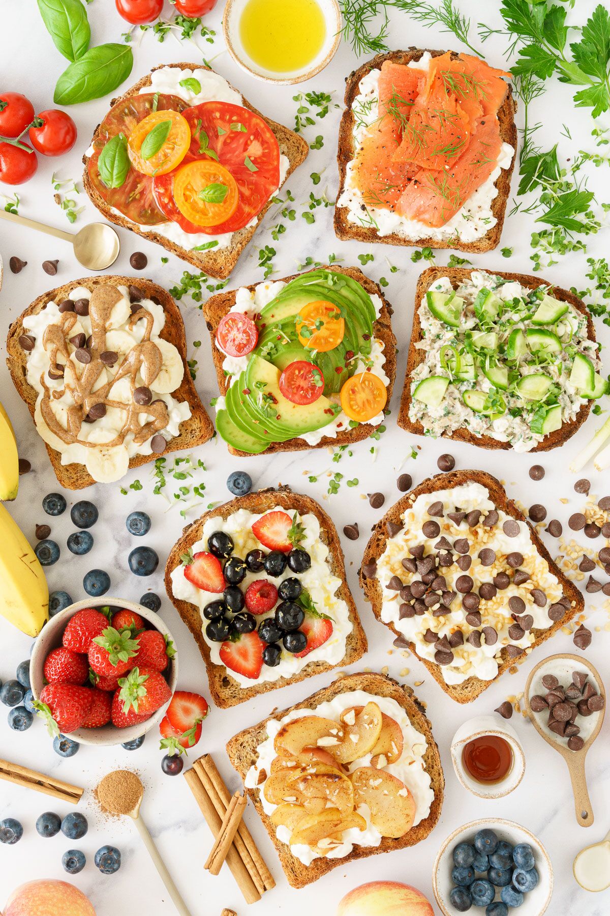 Cottage Cheese Toast
